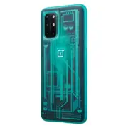 Original OnePlus 8T Quantum Protective Bumper Cyborg Cyan Back Case Cover