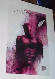 Daredevil Poster #16 Feather by David Mack Joe Quesada Avengers