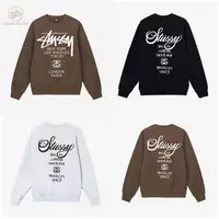 在飛比找蝦皮購物優惠-Stussy World Tour Hoodie 大學T 薄