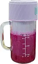 Portable Blender for Shakes - Rechargeable Blender Personal Juicer | Multifunctional Mixer with Straw, Leak-Proof Blending Machine for Women, Men, Athletes