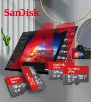 SANDISK MICRO SD CARD 32GB ULTRA CLASS 10 A1 MEMORY TF CARD-NEW