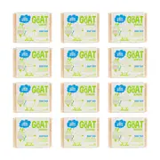 12PK The Goat Skincare Body Cleansing Soap Lemon Myrtle 100g For Sensitive Skin