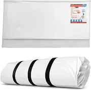 [KaloTidy] Twin/Twin XL Memory Foam Mattress Vacuum Bag, Heavy-Duty Mattress Storage Bag for Moving and Transport, Mattress Compression Bag with 3 Straps & Dual-Zip Seal