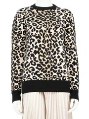 Leopard Print Wool Jumper