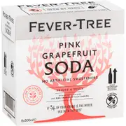 Fever Tree Grapefruit Soda Bottle 500mL