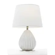 Orson Table Lamp White Ceramic - ORSON TL-WHWH