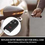 4 Buttons Keyless Entry Remote Fob Key Shell Case for Subaru Forester 2009-2012