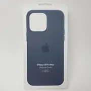 Apple iPhone 14 Pro MPTQ3ZM/A MagSafe Silicone Case (Storm Blue) | Grade A