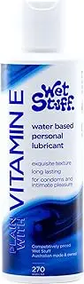 Wet Stuff Vitamin E Water Based Personal Lubricant Disc Top Bottle 270g