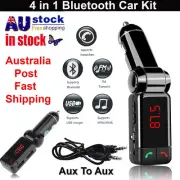 Wireless Bluetooth Car Kit FM Transmitter Handsfree Car Charger MP3 Player USB