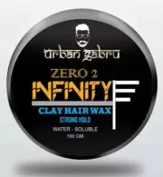 urbangabru Zero to Infinity Clay Hair Wax for Strong Hold Hair Wax (100 g)