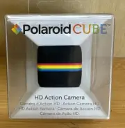 Polaroid Cube HD Action Camera Camcorder Black POLC3BK - New in Box