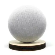Wooden Stand for Google Home & Nest Mini - Elevated, Laser Cut, 1st & 2nd Gen