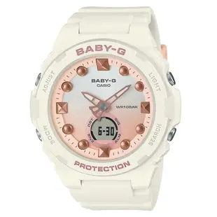 CASIO 卡西歐 BABY-G 夏日陽光 繽紛休閒雙顯手錶 BGA-320-7A1