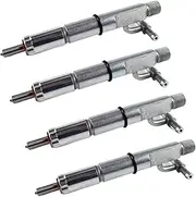 4pc 4D34T 4D34 Diesel Fuel Injectors Set， Compatible with Mitsubishi Engine DLLA146P768 180-190 093500-7500 093400-7680