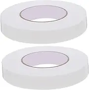 GANAZONO 2 Rolls Double Sided Foam Tape Soft Adhesive Sponge Strips for Crafts Projects Decoration Easy to Cut No Residue Impact Protection Clean Removal