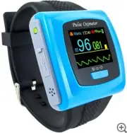 Contec Wrist Watch Digital Finger Pulse Oxygen Oximeter CMS50F