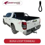 Triton MQ Dual Cab Ute, Bunji Style Tonneaus Cover to suit Genuine Sports Bar