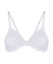 Souplè lace-trimmed push-up bra IT4C,IT4B White