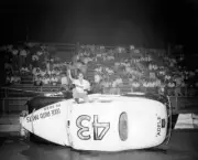 Jerry Cutting Playland Park Houston Early-1950s Motor Racing Old Photo