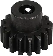 OKJHFD Steel Motor Gears Pinion RC Car Motor Gear M1.5 8mm Inner Hole Steel RC Pinion Gear with M5 Set Screw for 1/5 Model Vehicle (17T)