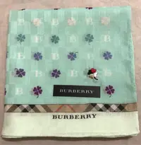 在飛比找Yahoo!奇摩拍賣優惠-日本手帕   擦手巾 Burberry  綿手帕。no.63