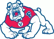 Fresno State Bulldogs NCAA College Team Logo 4" Magnet Fridge Magnet