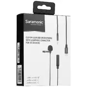 Saramonic LavMicro U1A Clip-On Microphone Lightning Black