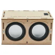 DIY Bluetooth Speaker Box Kit Electronic Sound Amplifier Builds Your Own Portable Wood Case Bluetoot Photo Color