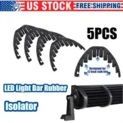 5pc Noise Isolator Silencer Resonance Damper For 50" 52" LED Light Bar Offroad