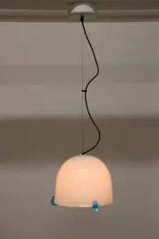 Studio Tecnico for ITRE Anelli Murano Glass Pendant Lamp, Mid-Century Modern
