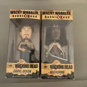 Funko Wacky Wobbler Walking Dead- Daryl Dixon & Michonne