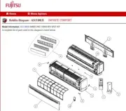 FUJITSU K9315336026 aka 9315336026 INTAKE GRILL HFI DW FRONT FUJITSU