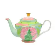 Maxwell & Williams Wicked Pink Goes Good w/ Green Teapot w/ Infuser 1L - Elphaba