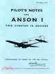 Pilot's Notes for Anson I