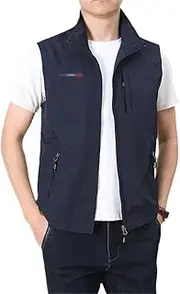 [Generic] Spring And Summer Men's European And American Style Photographer Multi-Pocket Fishing Vest
