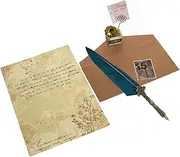 HOODANCOS Unique Ink Pen Set Vintage Pen Kit Fashion Writing Tools Perfect for Home Office
