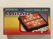 Vintage Mini Magnetic Travel Game Solitaire Theme Pocket Game