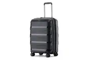 Tosca Comet 40L 20" Hard Case Onboard CarryOn Travel Suitcase Luggage Black