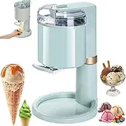 1L Household Soft Ice Cream Maker, Quick Production in 10 Minutes, Removable And Easy to Clean, Equipped with Measuring Cup And Scraper, Manual Knob, Suitable for DIY Ice Cream Production,Package 2