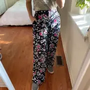 Anthropologie x Selected Femme Floral Trousers