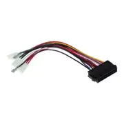 Computer Power Cord 20Pin ATX to 2x Port 6Pin AT PSU Converter Power Cable Cord