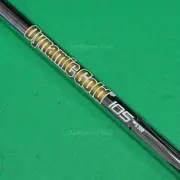 NEW True Temper Dynamic Gold 105 S300 .355 Stiff 38" Steel 7 Iron Shaft