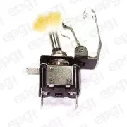 TOGGLE SWITCH AMBER ILLUMINATED ON/OFF SPST 3P w/TRANSPARENT COVER#662053/665016