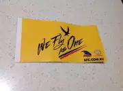 AFL ADELAIDE CROWS OFFICIAL TEAM STICKER AUSSIE FOOTBALL BARGAIN