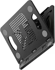 Mipcase Folding Adjustable Laptop Holder with Heat Dissipation Design Ergonomic Notebook Stand for Enhanced Comfort Portable Tablet Rack with Viewing Angles Suitable for Home