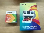 Polaroid PRD006036 White Go Everything Box 1 Camera & 2 Color Film Pack.