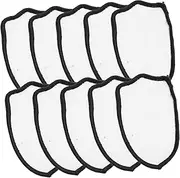 OSALADI 10pcs Iron Patches for DIY Crafts Blank Sublimation Appliques Versatile Patches for Creative Projects for Hats and Clothing Repair Transfer Design