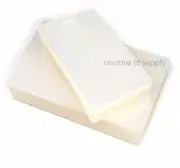**150 ** 5 MIL LUGGAGE TAG LAMINATING POUCHES 2-1/2" x 4-1/4" W/ SLOT FREE SHIP