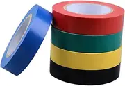 BUGUUYO Waterproof Electrical Insulation Tape 10 Rolls 5 Colors High Voltage Cable Joint Repair Tool